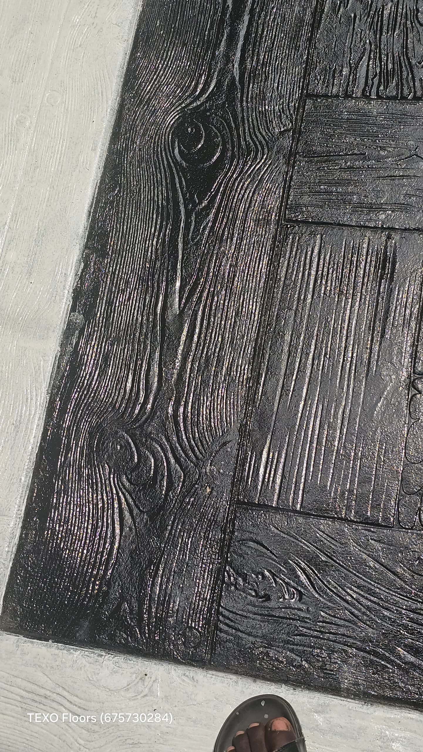 Stamped Concrete flooring